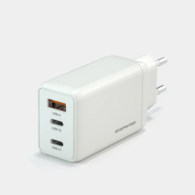 65W GaN QC3.0 fast wall charger
